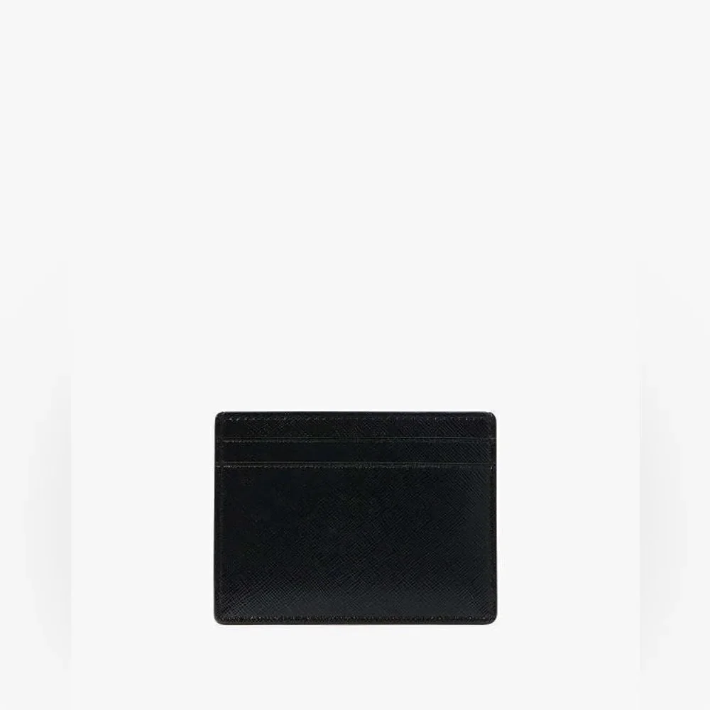 New! Kate Spade Kenzie Black Saffiano Boxed Small Cardholder NWT MSRP $99